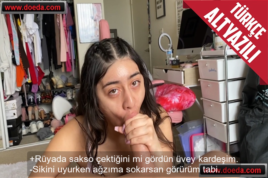 Geçen Gece Sürtüştüğü Balık Etli Üvey Ablasını Ağzına Vererek Uyandırdı